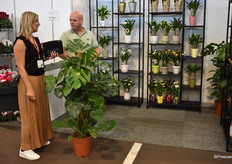 Susy Beun in gesprek met Jasper Zuidgeest van Dynaplant.